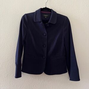 Talbots navy blue blazer